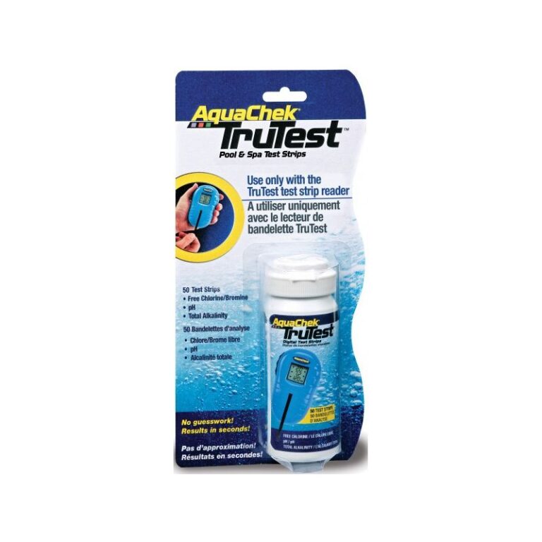 AquaChek Rote Pool-Teststreifen – Testet Brom, PH, Alkalinität & Härte – 50 Stück