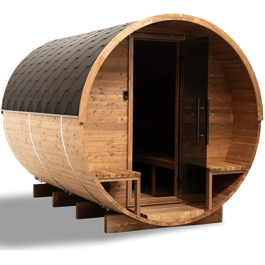 Hanscraft Saunas Barrel Sauna 300 Hanscraft Saunas Barrel Sauna 300