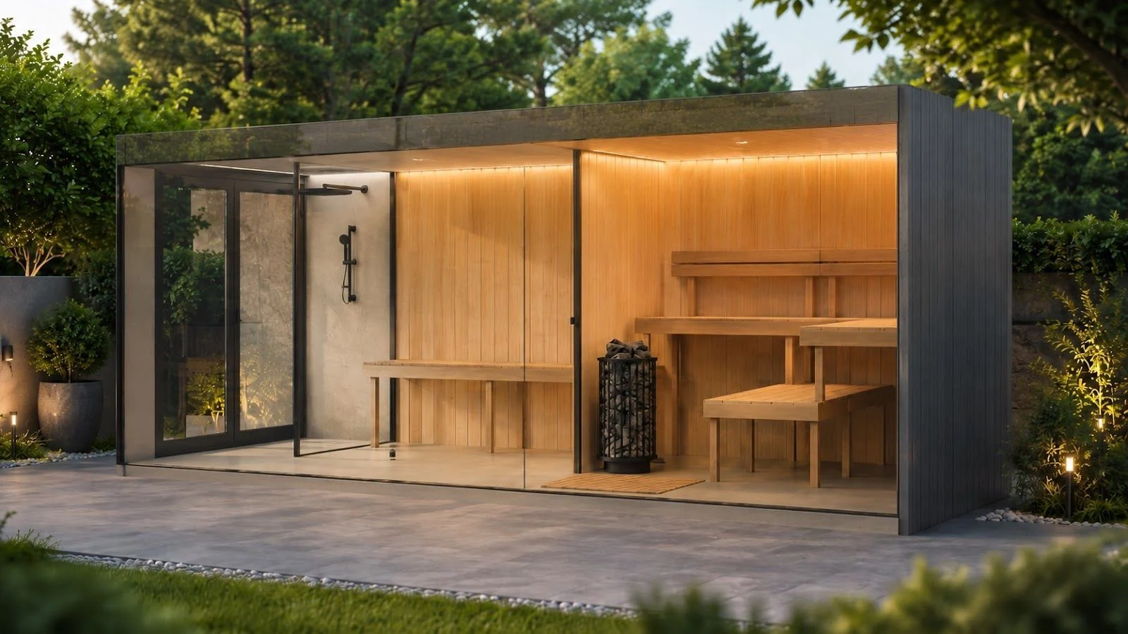 Waterwave Heat Saunas Fürst Plus Waterwave Heat Saunas Fürst Plus